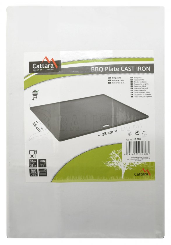 Plaque de grillade 26x38cm LITINA