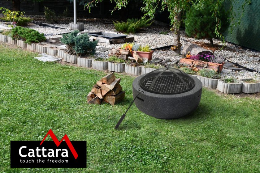 Brasero LA PALMA gris MgO