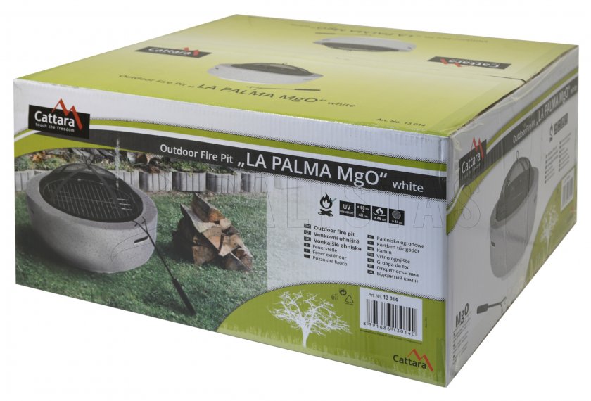 Brasero LA PALMA blanc MgO