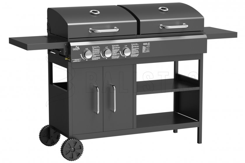 Grill Cattara COUPLE 2in1 Gas / Houtskool