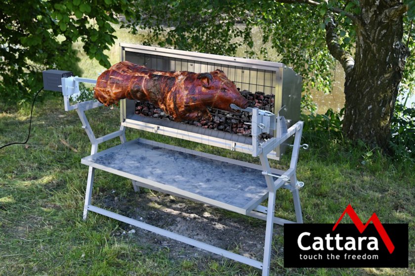Gril Cattara PIGLET à entraînement électrique