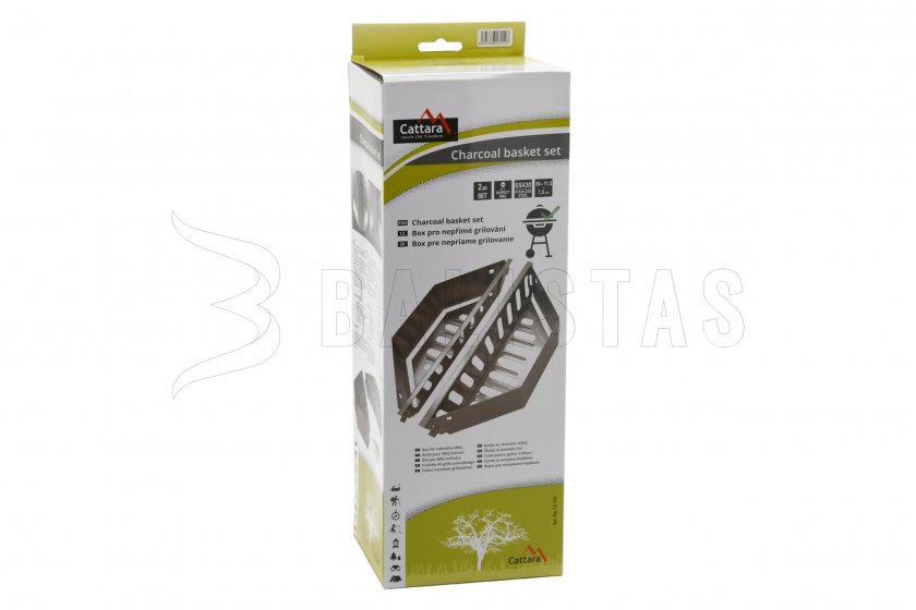 Box pour grillade indirecte Cattara 2 pcs