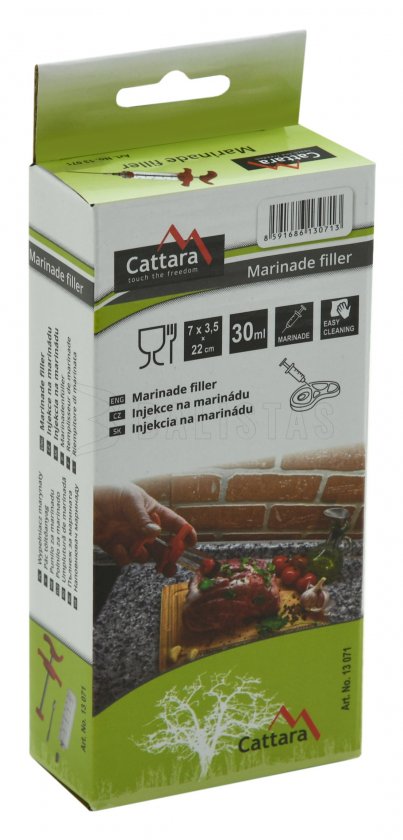 Seringue de dosage pour marinade Cattara