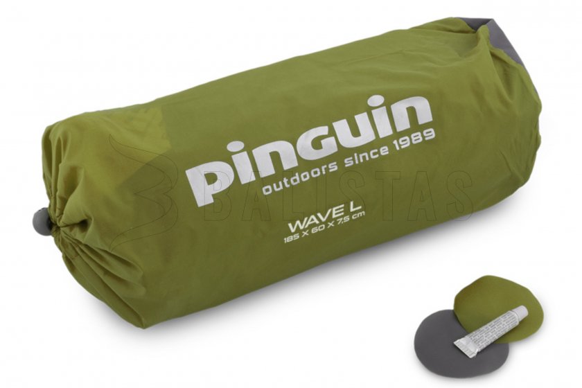 Matelas de sol Pinguin Wave L Vert