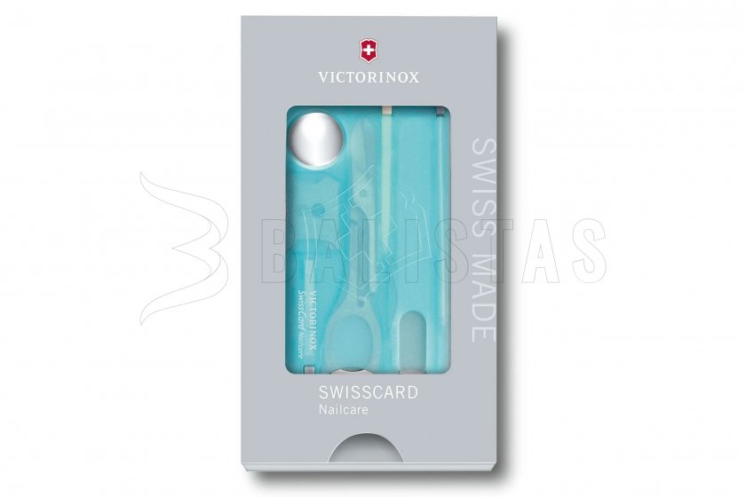Carte Victorinox Swiss Card Nailcare bleue