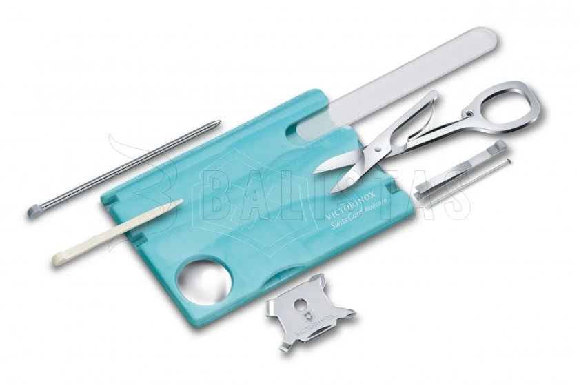 Carte Victorinox Swiss Card Nailcare bleue