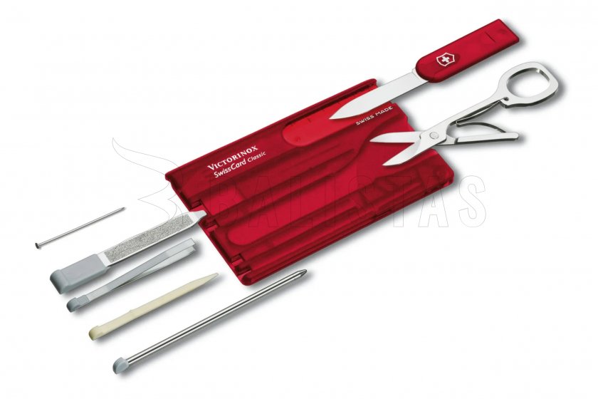 Carte Victorinox Swiss Card Classic Rouge