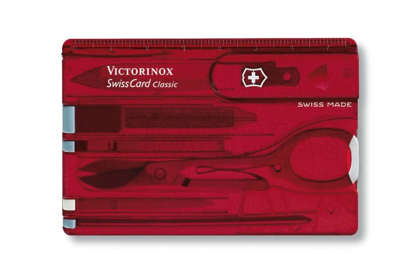 Carte Victorinox Swiss Card Classic Rouge