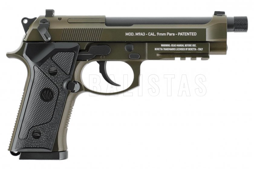 Luchtpistool Beretta M9A3 FM Green 4,5mm