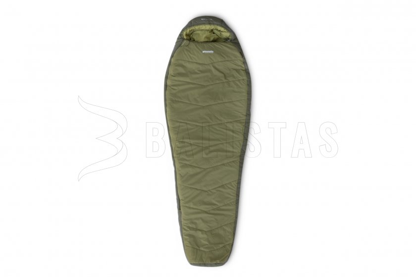 Slaapzak Pinguin Trekking PFM 190cm Links Khaki
