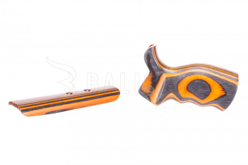 Grip + appuie-joue Airmaks Krait Orange Lamino