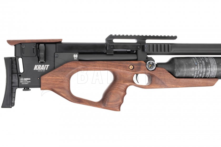 Luchtbuks AirMaks Krait WX 5,5mm Wood