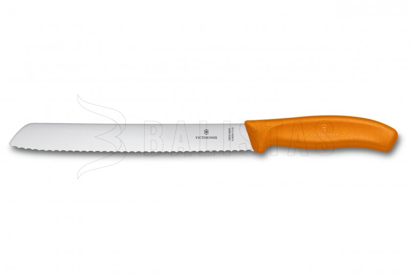 Couteau à pain Victorinox 21cm orange