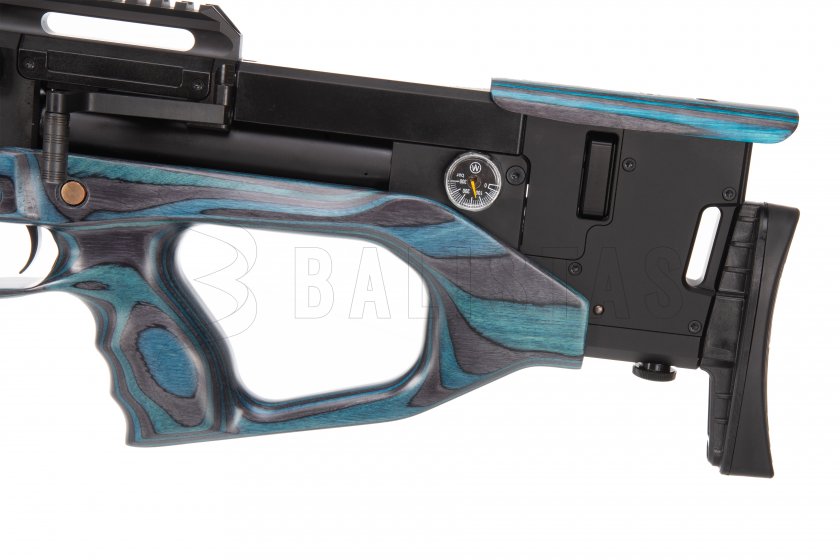 Carabine à air comprimé AirMaks Krait WX 6,35mm Blue Lamino