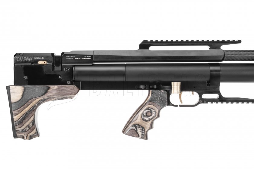 Carabine à air comprimé Taipan Veteran II TAC 700mm 6,35mm Laminate Grey (2024)