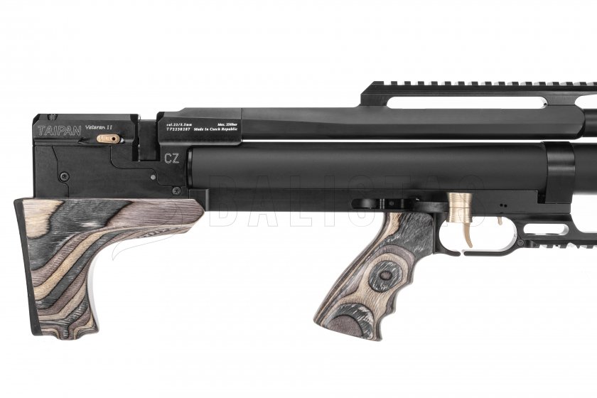 Luchtgeweer Taipan Veteran II TAC 550mm 6,35mm Laminate Grey (2024)