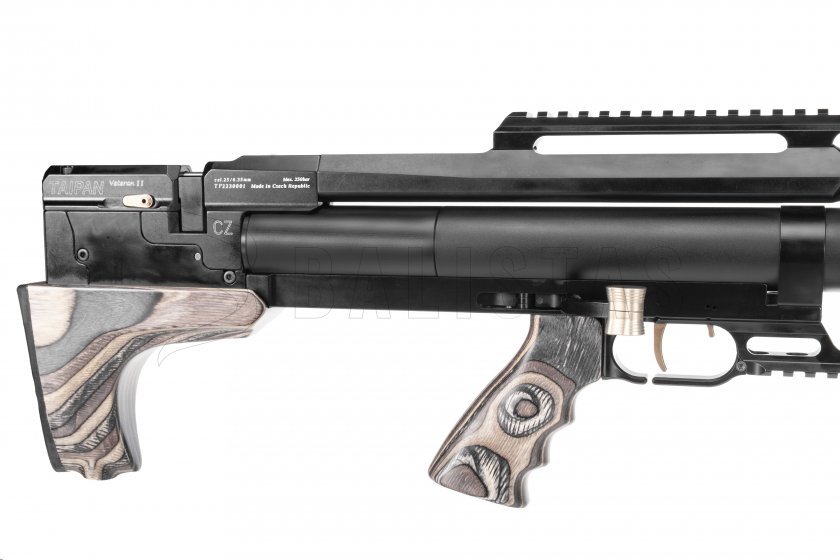 Carabine à air comprimé Taipan Veteran II TAC 700mm 6,35mm Laminate Grey (2024)