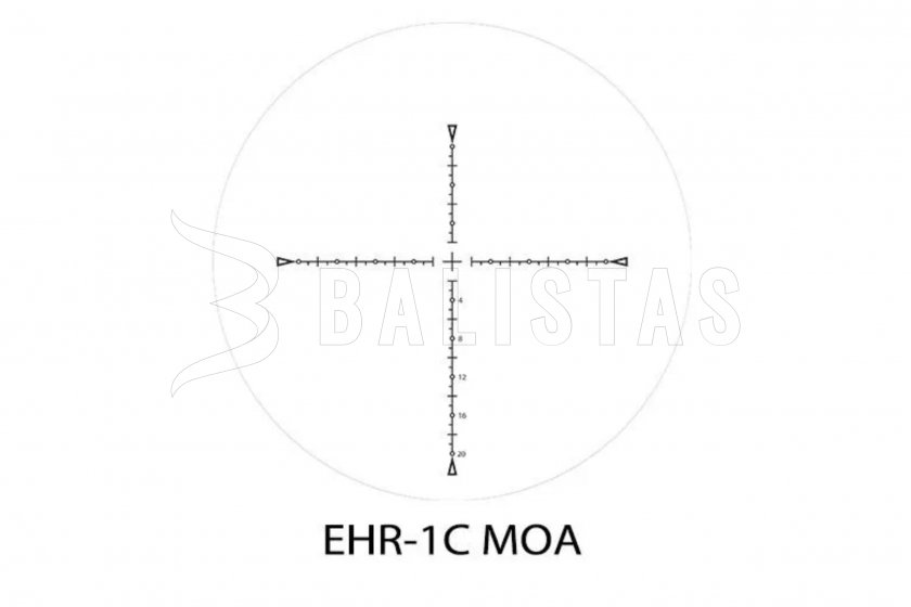 Lunette de visée Element Helix 6-24x50 SFP EHR-1C MOA