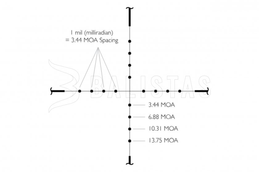 Richtkijker Hawke Vantage 3-9x50AO MilDot 25,4mm