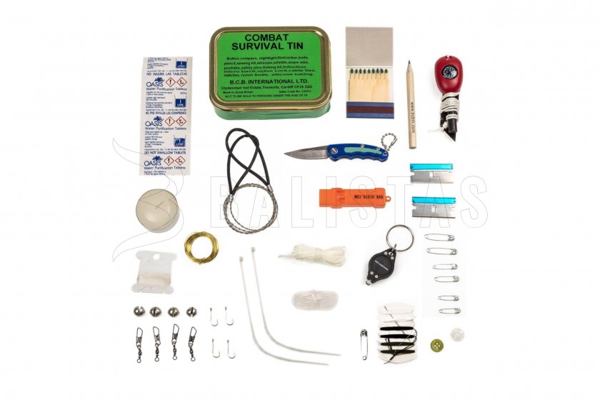 Boîte de dernier secours Combat Survival Kit, BCB