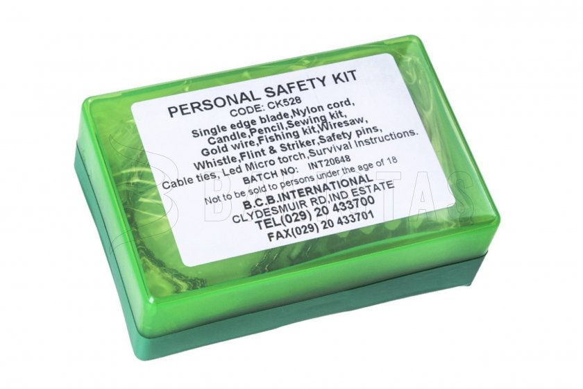 Krabička poslední záchrany Personal Safety Kit, BCB