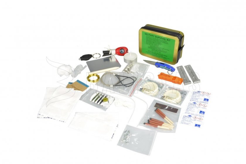 Krabička poslední záchrany Military Survival Kit, BCB
