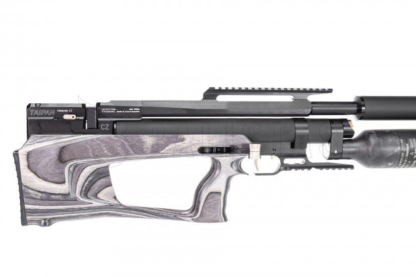 Carabine à air comprimé Taipan Veteran II TAC 550mm 6,35mm Tactical Laminate Grey (2024)