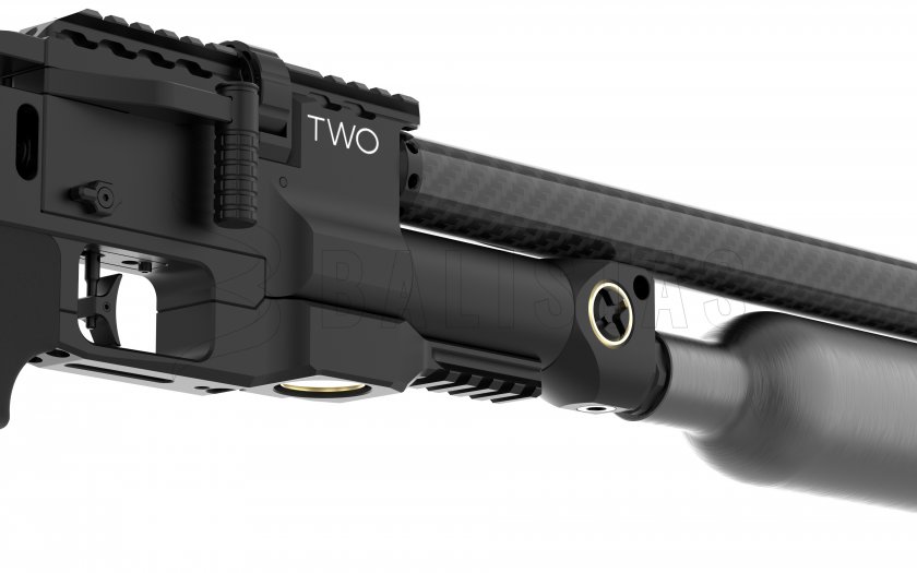 Luchtdrukgeweer EPIC TWO 5,5mm, CZ 550mm, CFB, Picatinny, inklapbare kolf