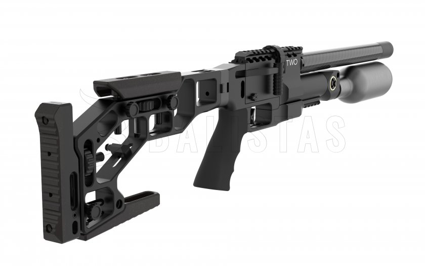 Carabine à air comprimé EPIC TWO 4,5mm, CZ 300mm, CFB, Picatinny, crosse pliante