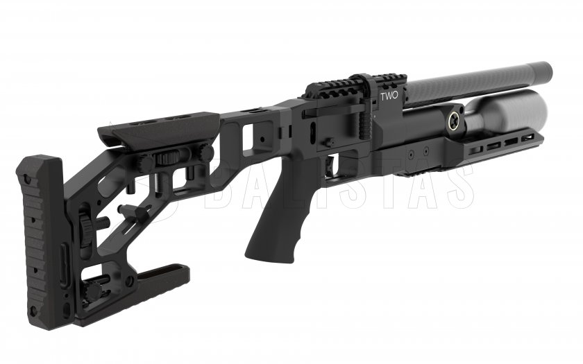 Carabine à air comprimé EPIC TWO 5,5mm, CZ 300mm, CFB, Arca-Swiss S, crosse pliable