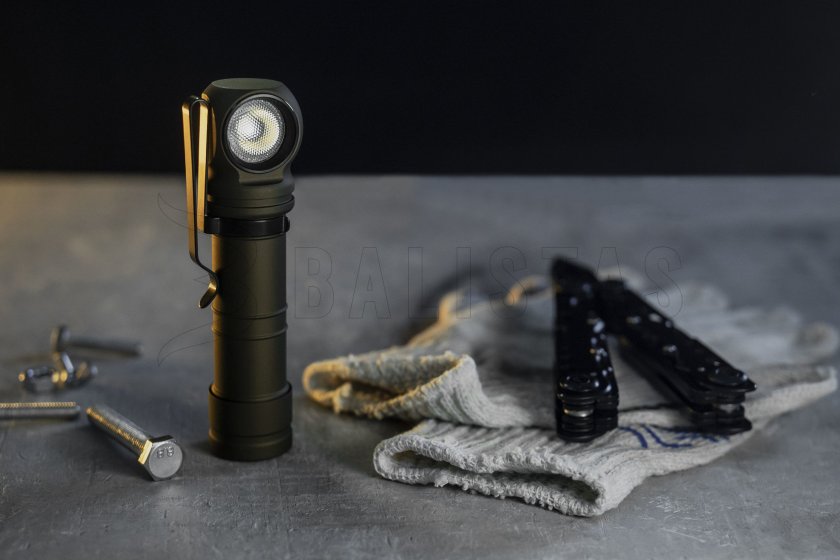 Lampe frontale Armytek Wizard C2 Pro MAX Olive lumière froide