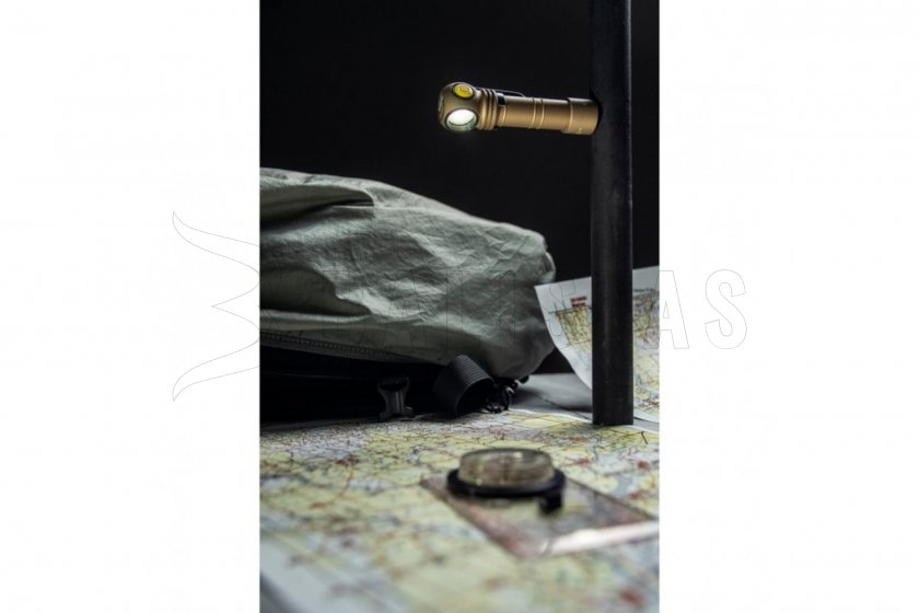 Lampe frontale Armytek Wizard C2 Pro lumière froide Sable