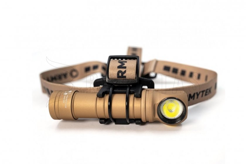 Lampe frontale Armytek Wizard C2 Pro lumière froide Sable