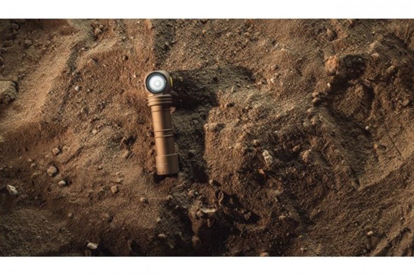 Lampe frontale Armytek Wizard C2 Pro lumière froide Sable