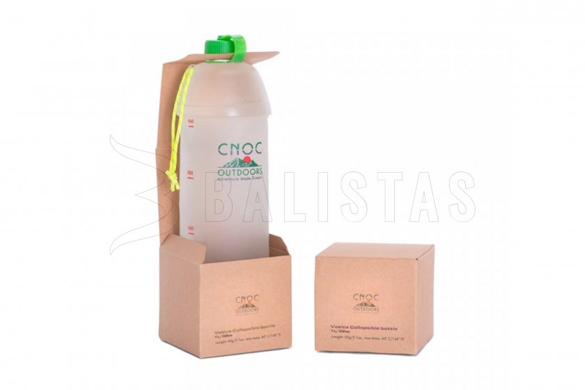 Bouteille pliable CNOC Vesica 1l Bottle verte