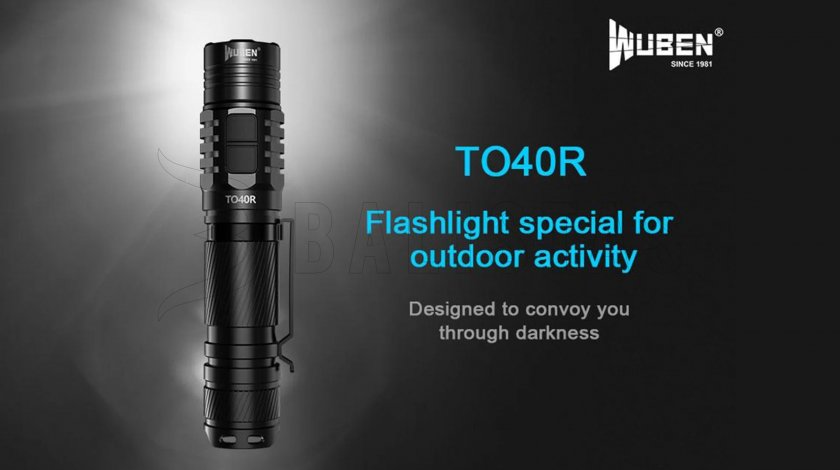Zaklamp Wuben TO40R