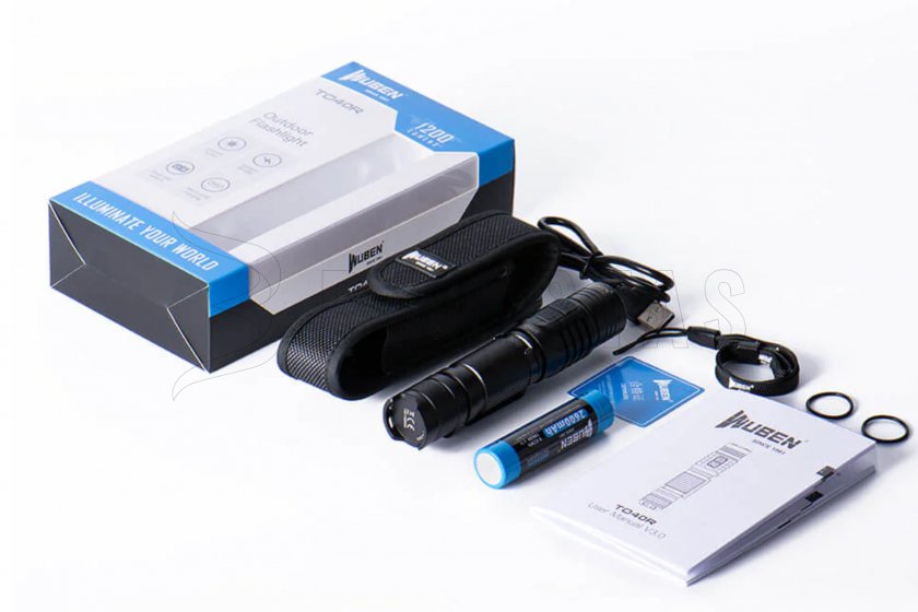 Zaklamp Wuben TO40R