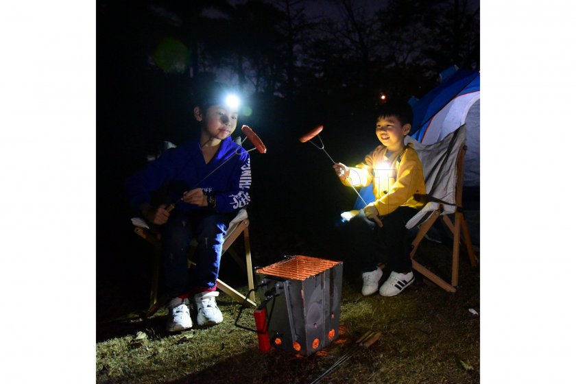 Lampe frontale Wuben H3 orange