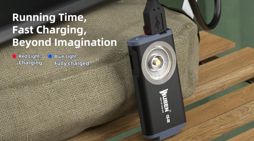 Lampe Wuben G2 verte