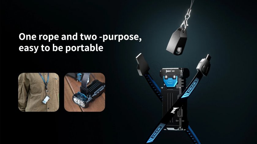Lampe Wuben X2 noire