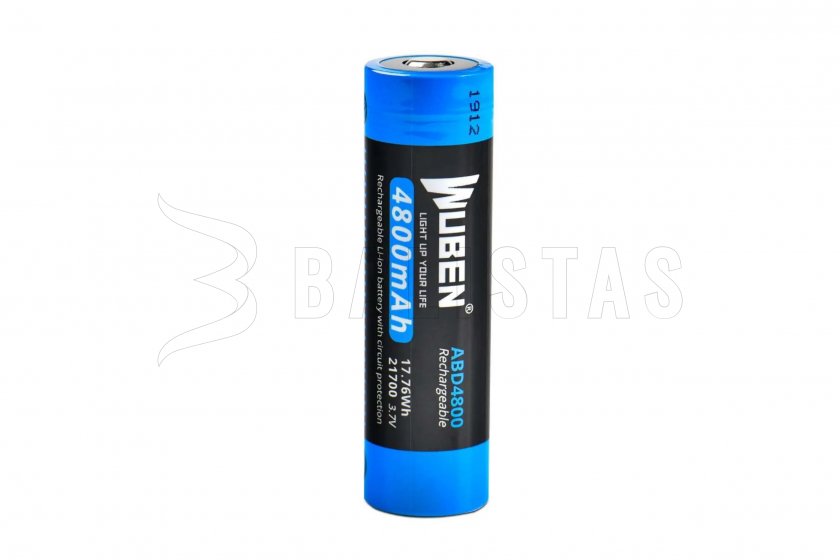 Batterie Wuben 21700 B Li-Ion 4800mAh