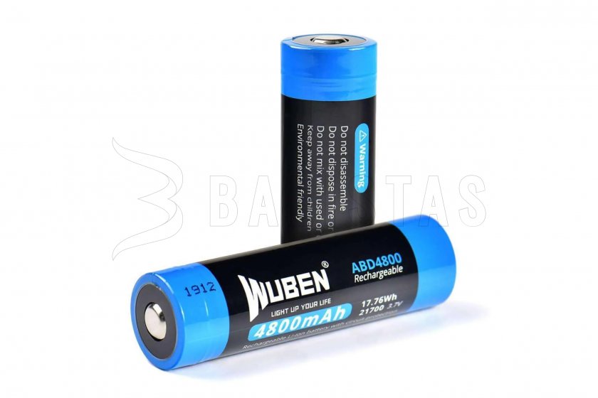 Batterie Wuben 21700 B Li-Ion 4800mAh