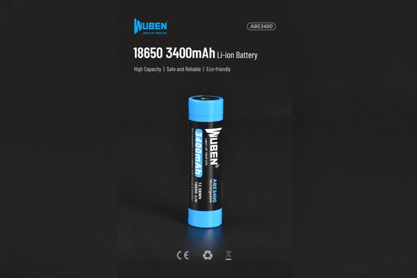 Batterie Wuben 3400B x Li-Ion 3400mAh