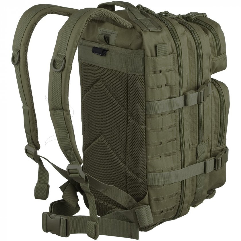 Sac à dos Mil-Tec US Assault Laser Cut 20l vert