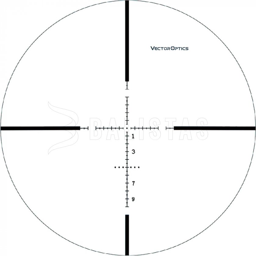 Lunette de visée Vector Optics Marksman 3,5-10x44 SFP MRAD