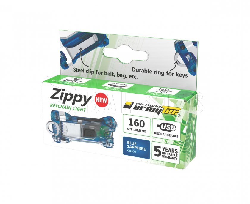 Sleutelhanger Armytek Zippy Blue