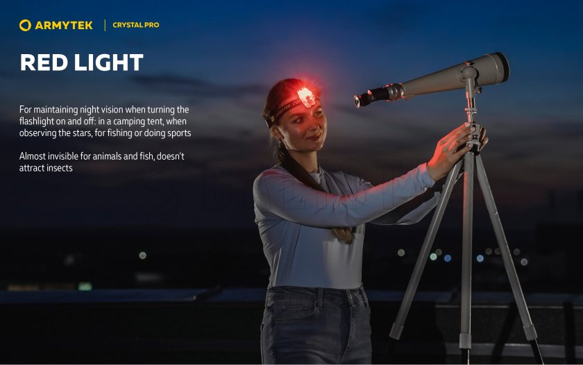 Lampe multifonction Armytek Crystal Pro - gris