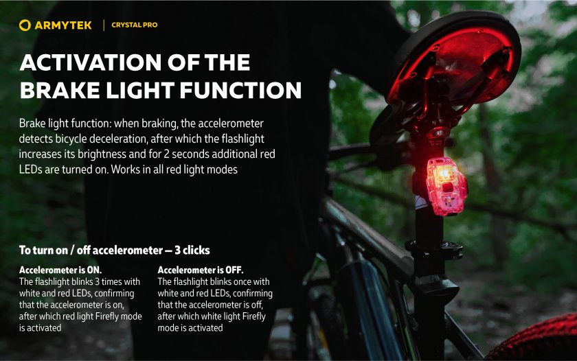 Lampe multifonction Armytek Crystal Pro - gris