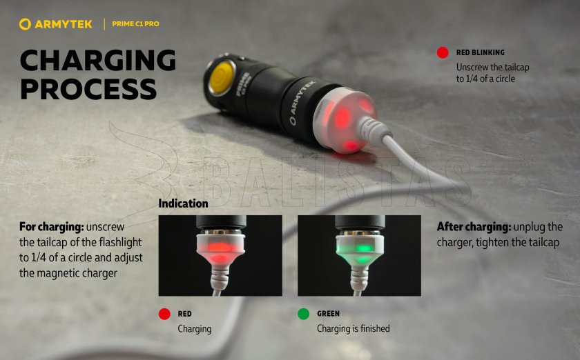 Lampe Armytek Prime C1 Pro lumière froide