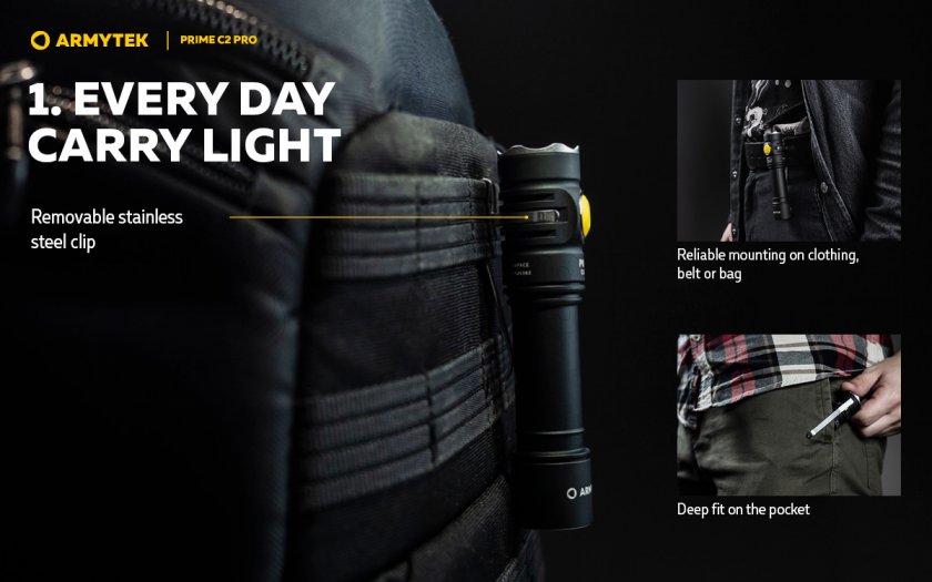Zaklamp Armytek Prime C2 Pro v4 Warm Light